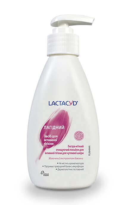 LACTACYD-Засіб для інтимної гігієни Lactacyd Лагідний з дозатором-5391520943218