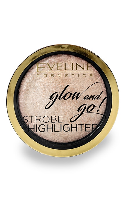 EVELINE-Хайлайтер для обличчя Eveline Cosmetics Glow and Go! Champagnе-5901761985092
