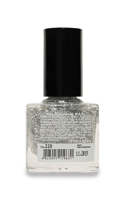 M.A.G.-Лак для нігтів MAG Glitter 220-4823097119631