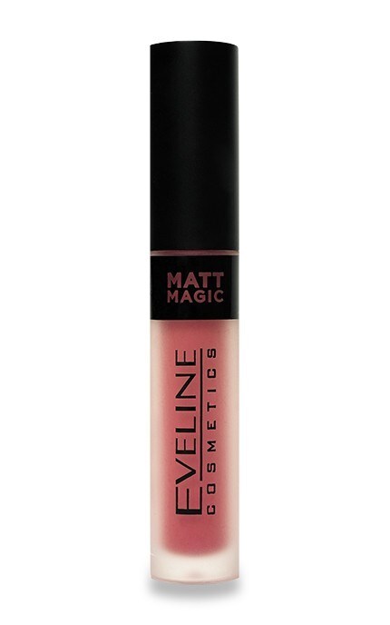 EVELINE-Рідка помада для губ Eveline Cosmetics Matt Magic, 05 - Lovely Nude-Rose-5901761977455