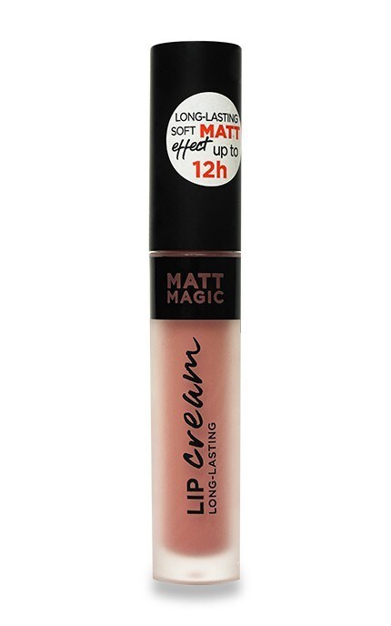 EVELINE-Жидкая помада для губ Eveline Cosmetics Matt Magic, 14 - Romantic Rose-5901761981315