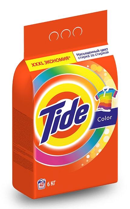 TIDE-Стиральный порошок Tide Color 6 кг Автомат-5413149257252