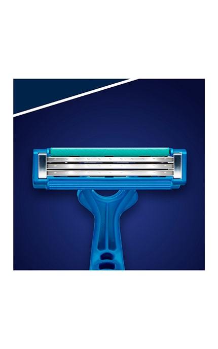 GILLETTE-Одноразові чоловічі бритви Gillette Blue Simple 3, 4 шт-7702018429622