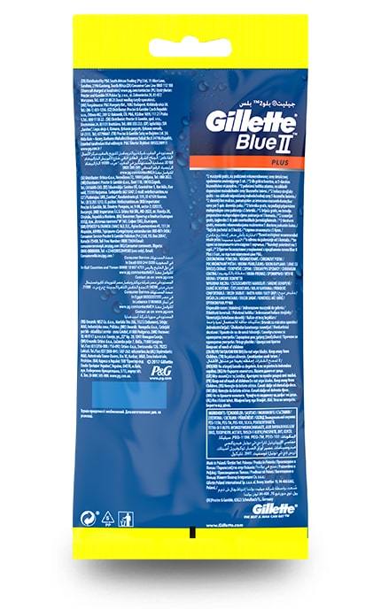 GILLETTE-Gillette BLUEII Plus Бритвы одноразовые-7702018437993