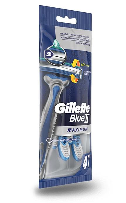 GILLETTE-Бритви одноразові Gillette Blue 2 Max (4 шт)-7702018956661