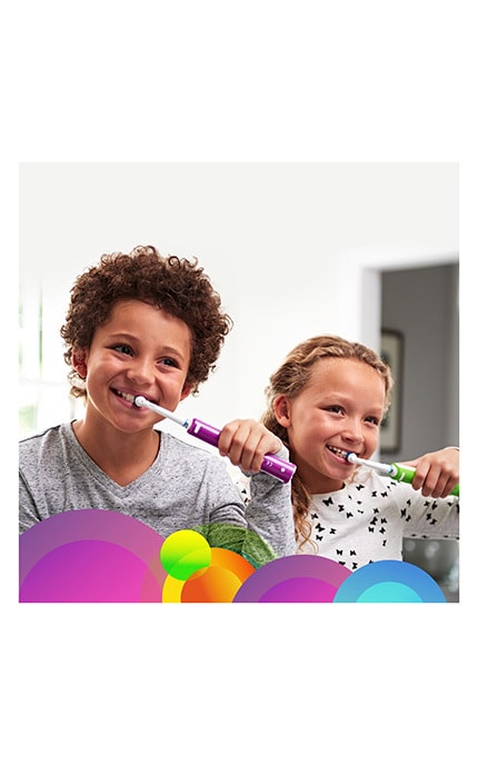 ORAL-B-Електрична зубна щітка Oral-B Junior від 6 років зелена-4210201202370