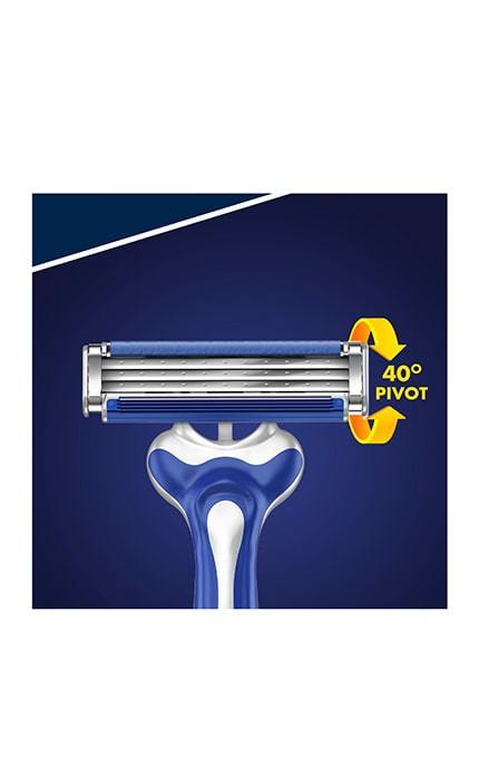 GILLETTE-Бритви одноразові Gillette BLUE 3 3шт-7702018489695