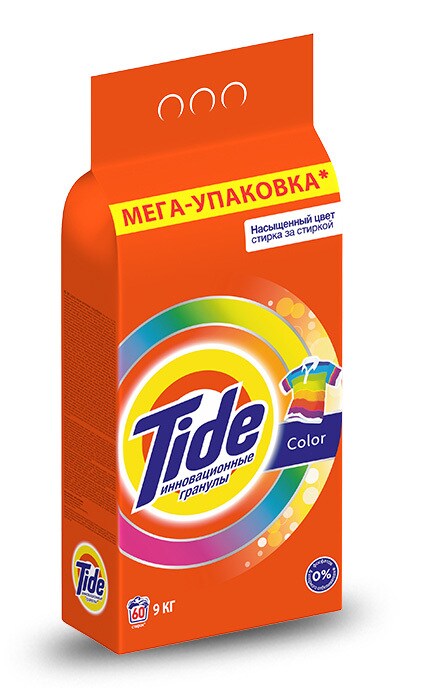 TIDE-Пральний порошок Tide Color 9 кг Автомат-5410076454693