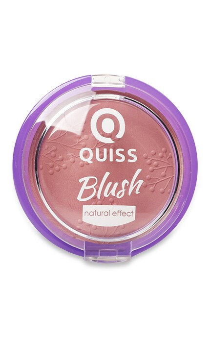 QUISS-Рум'яна для обличчя Quiss Blush Natural Effect-4823097108444