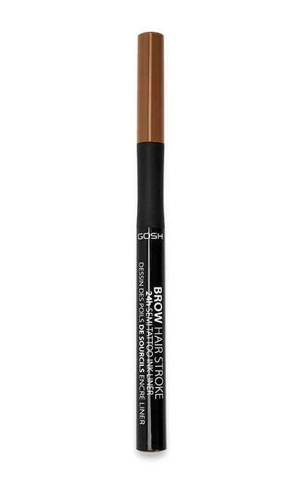 GOSH-Маркер для бровей Gosh Brow Hair Stroke 24H Semi-Tattoo Ink Pen 02-5711914150082