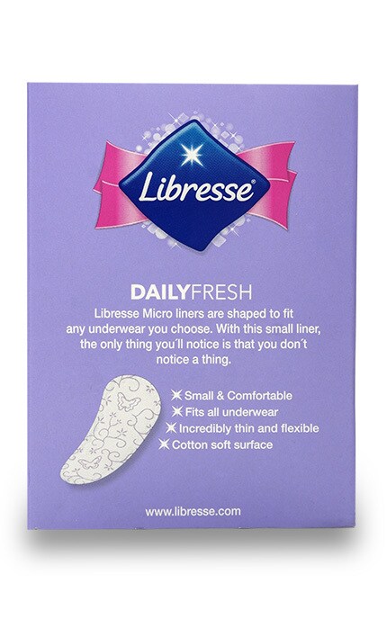 LIBRESSE-Щоденні прокладки Libresse Dailyfresh micro-7322540510591