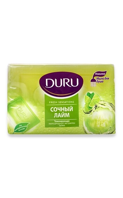 DURU-Туалетное мыло для душа Duru Natural Lime-8690506498900
