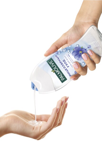 PALMOLIVE-Гель для душу Palmolive Міцелярний Догляд з міцелярною водою та екстрактом льону-8693495054126