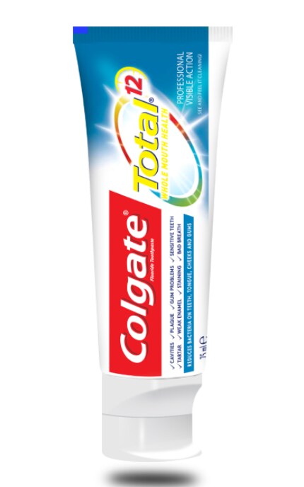 COLGATE-Комплексна антибактеріальна зубна паста Colgate Total 12 Професійна Помітний Ефект-8718951098756