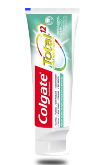 COLGATE-Комплексна антибактеріальна зубна паста Colgate Total 12 Професійне чищення (гель) -6920354816888