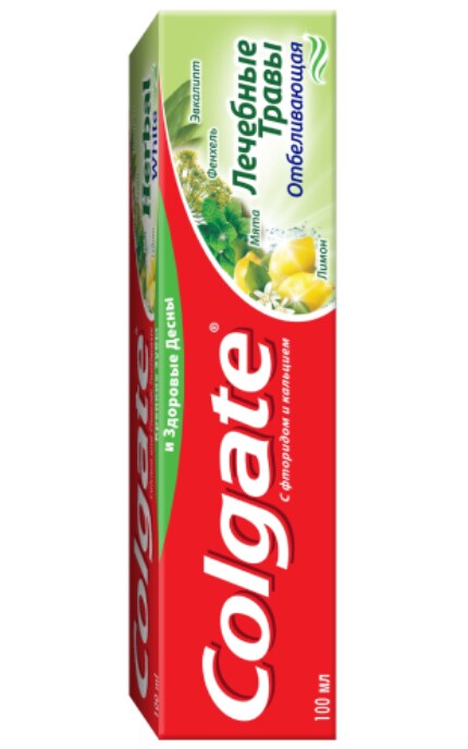 COLGATE-Зубна паста Colgate Цілющі трави Відбілювальна-7891024132494