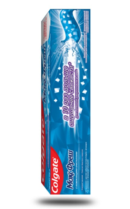 COLGATE-Освіжаюча зубна паста Colgate Макс Фреш Вибухова М'ята -5900273132154
