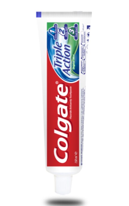 COLGATE-Комплексна зубна паста Натуральна м'ята Colgate Потрійна дія-6920354806926