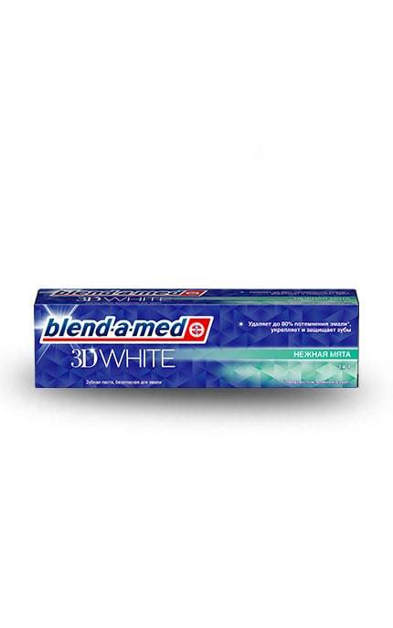BLEND-A-MED-Відбілювальна зубна паста Blend-a-med 3D White Ніжна М'ята-5000174415773