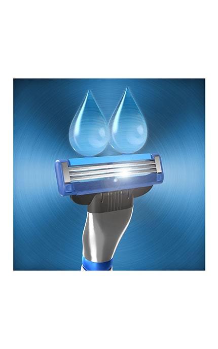 GILLETTE MACH-3-Бритва Gillette Mach3 Turbo 3D c 2 cменными кассетами-7702018529209