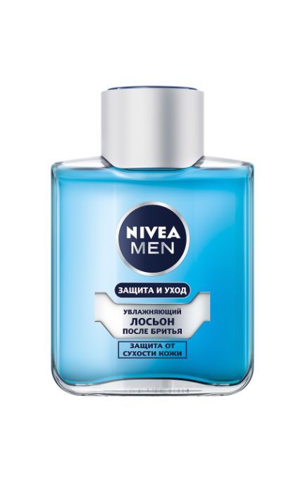NIVEA-Лосьйон після гоління Nivea Men 100 мл Захист і догляд зволожуючий з алое вера-4005900369017