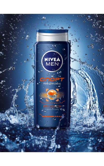 NIVEA-Гель для душу Nivea Men 500 мл Спорт чоловічий з ароматом лайма-4005900054340