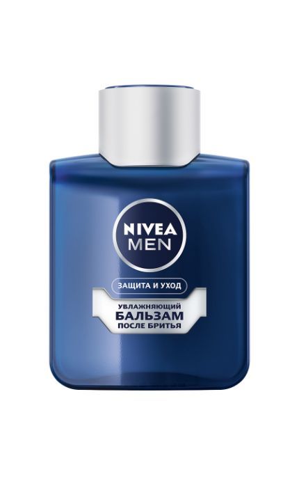 NIVEA-Бальзам після гоління Nivea Men 100 мл Захист і догляд зволожуючий проти сухості шкіри-4005900369154