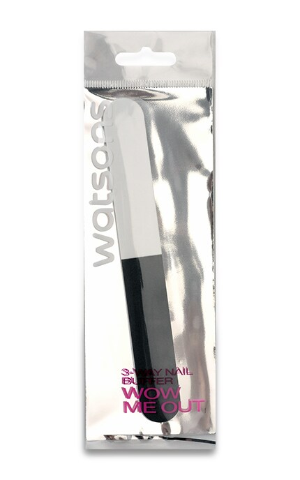 NEW WATSONS BEAUTY ACCESSORIES-Пилочка для нігтів Watsons Wow me out Тристороння-4894532211456