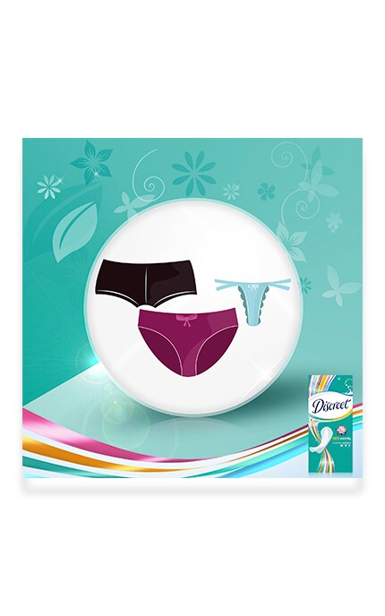 DISCREET-Ежедневные прокладки Discreet Deo Water Lily 20 шт-4015400107835