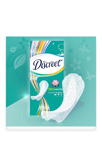 DISCREET-ЩоденнІ прокладки Discreet Deo Water Lily 100 шт-8001090162274