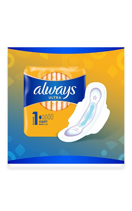 ALWAYS-Гигиенические прокладки Always Ultra Light (Размер 1) 36 шт-8001090378293