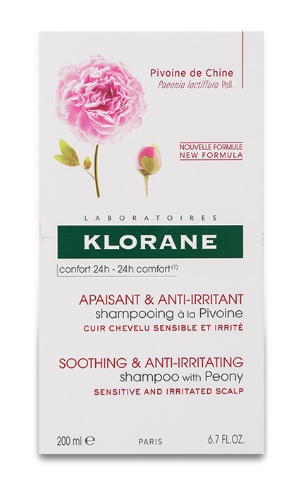 KLORANE-Шампунь Klorane Soothing Shampoo with Peony Extract Заспокійливий З півонією Для усіх типів волосся-3282770107746