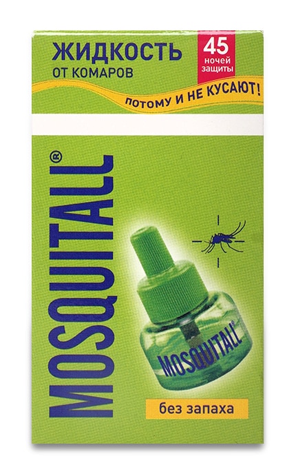 MOSQUITALL-Рідина для фумігатора Mosquitall Універсальний захист 45 ночей -4820185020701