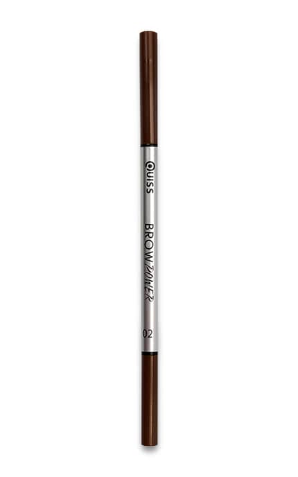 QUISS-Карандаш для бровей Quiss Creative Brows Powder, оттенок 02 -4823097121115