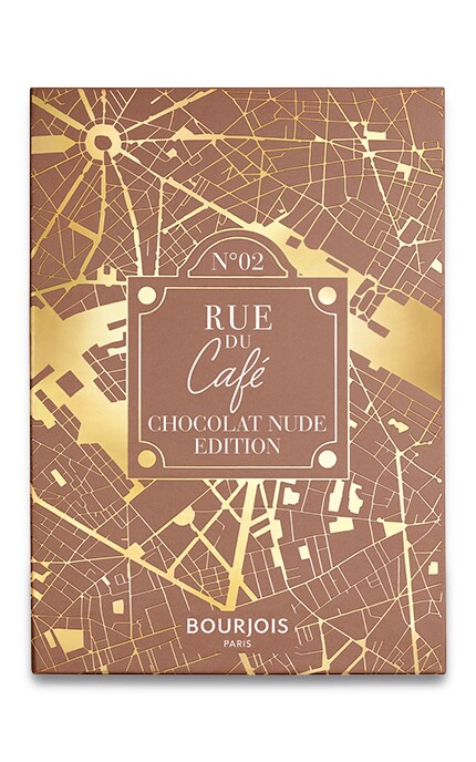 BOURJOIS-BJ 4in1 EYE PALETTE палетка для макияжа глаз (002) Chocolate Nude 7.68 г-3614228410694