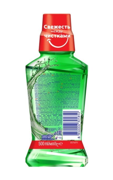 COLGATE-Ополіскувач ротової порожнини для ясен Colgate Plax Форте Кора дубу та Ялиця Антибактеріальний захист-8850006305867