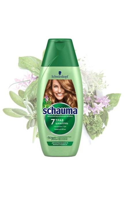 SCHAUMA-Шампунь для волос Schauma 7 Трав -4012800167612