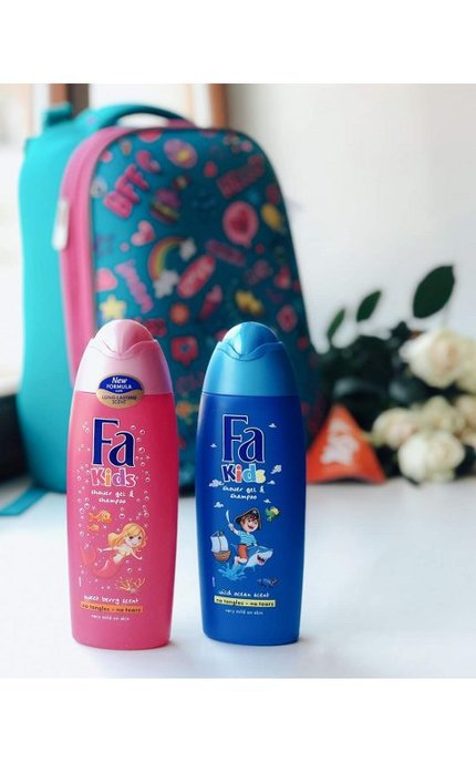 FA-Гель для душа и шампунь Fa Kids для мальчиков-5410091730918