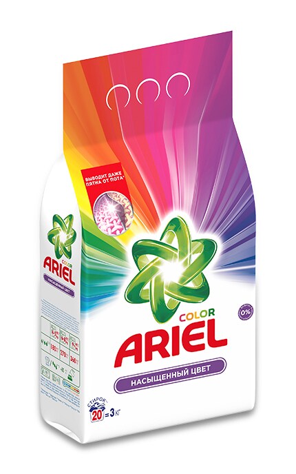 ARIEL-Пральний порошок Ariel Color 3 кг Автомат-5413149333437