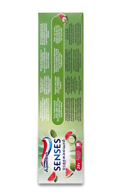 AQUAFRESH-Зубная паста Aquafresh Senses Освежающий арбуз-5054563089724