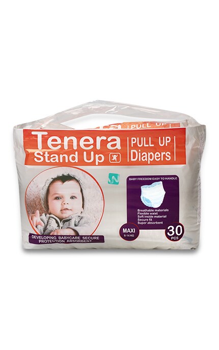 TENERA-Трусики-подгузники Tenera Stand up Maxi, 8-14 кг, 30 шт.-8681628151842