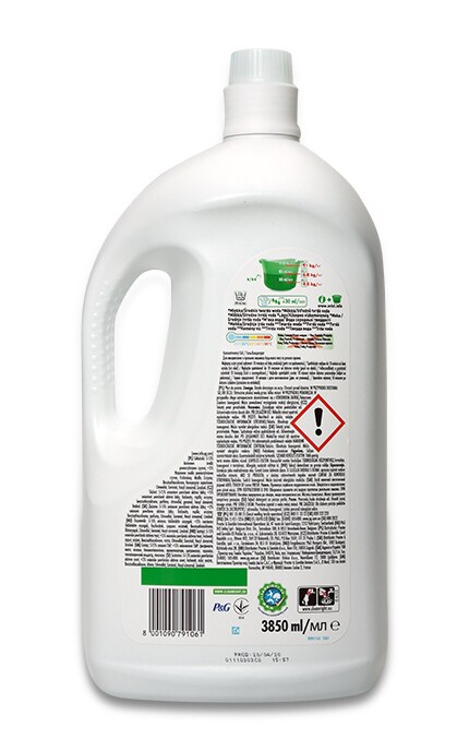 ARIEL-Гель для прання Ariel Touch Of Lenor, 3850 мл-8001090791061