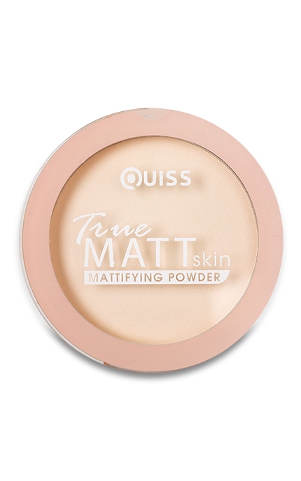 QUISS-Пудра True Matt Skin 01-4823097121405