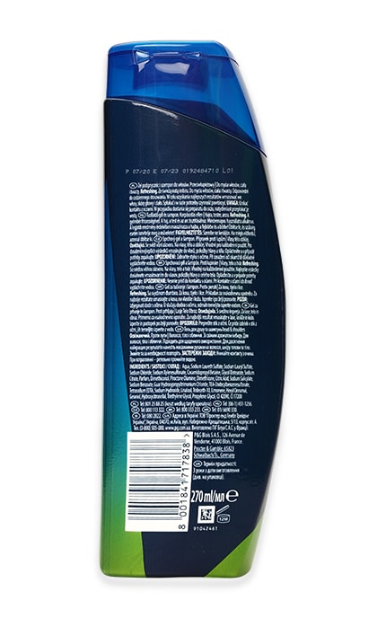 HEAD & SHOULDERS-Шампунь против перхоти-гель для душа Head & Shoulders 2 в 1 Освежающий-8001841717838