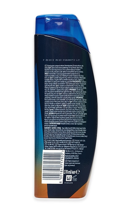 HEAD & SHOULDERS-Шампунь проти лупи-гель для душу Head & Shoulders 2 в 1 Спорт-8001841717920