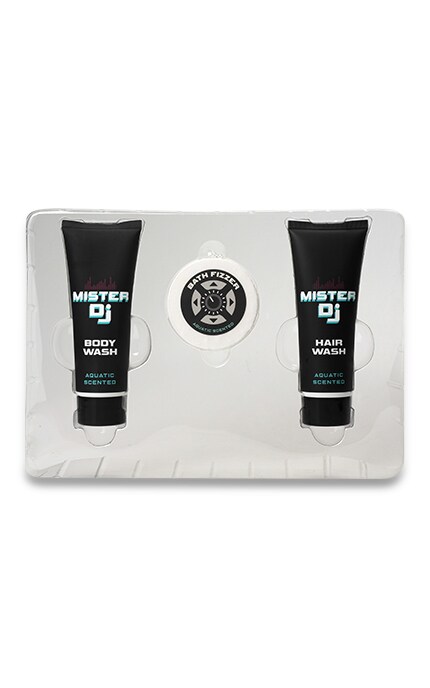 WATSONS-Подарочный набор Mister Dj Bath Fizzer Aquatic scened Гель для душа + Шампунь-4894819013131
