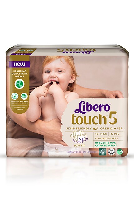 LIBERO TOUCH-Підгузки Libero Touch, 10-14 кг, розмір 5, 42 шт.-7322541070971
