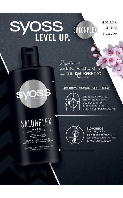 SYOSS-ШАМПУНЬ SALONPLEX-9000101277111