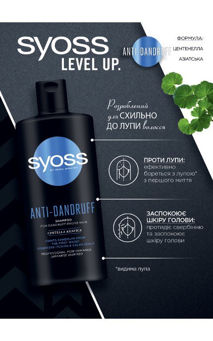 SYOSS-ШАМПУНЬ ANTI-DANDRUFF-9000101277173