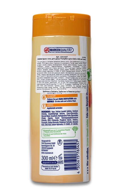 ISANA-L_КРЕМ-ГЕЛЬ/ДУШ PUMP_SPICE LAT-4305615765457